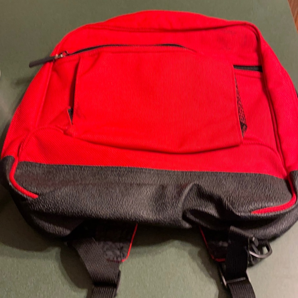 Back pack,  red & black , Durable